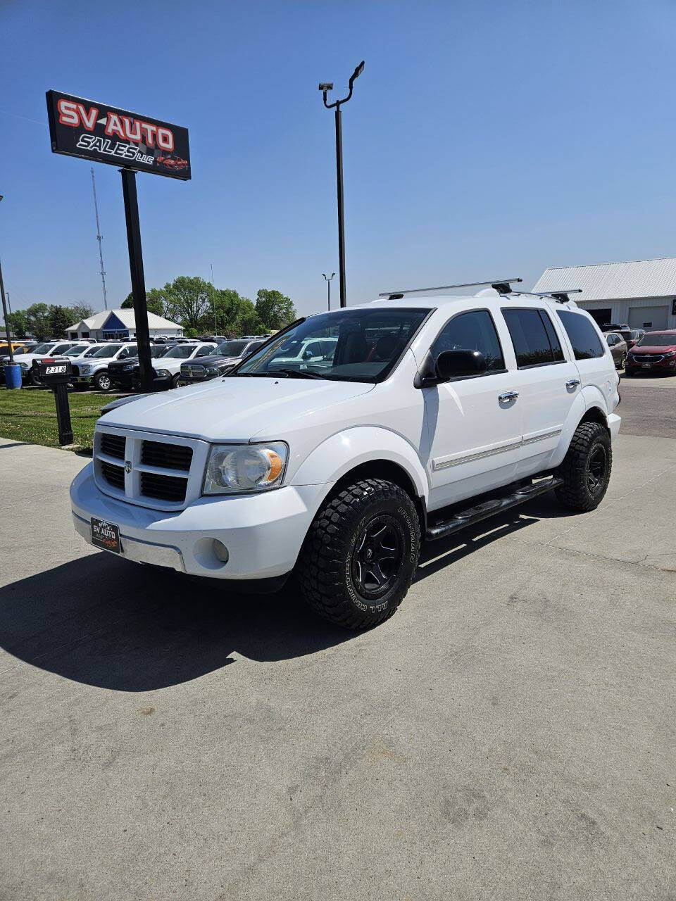 White 2008 Dodge Durango Limited Limited 4dr SUV 4WD 1