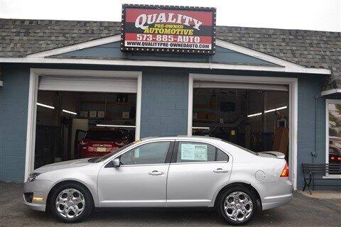 2010 Ford Fusion for sale at Quality Pre-Owned Automotive in Cuba MO