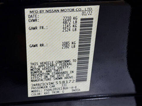 2022 Nissan LEAF SV PLUS