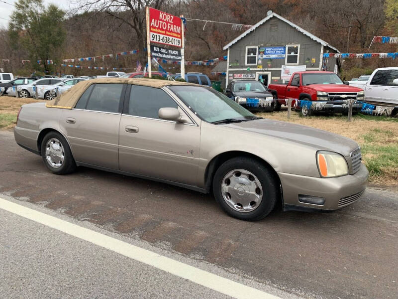 2002 Cadillac DeVille for sale at Korz Auto Farm in Kansas City KS
