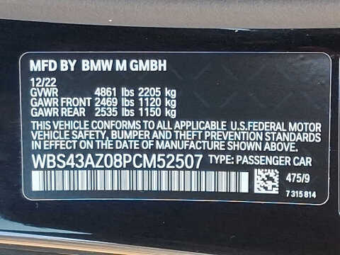 2023 BMW M4 Competition xDrive