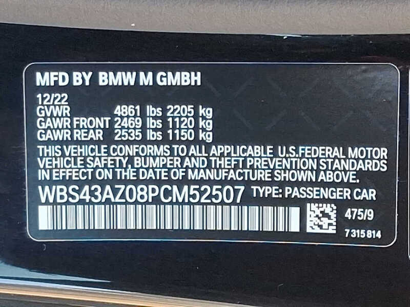 2023 BMW M4 Competition xDrive