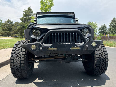 2010 Jeep Wrangler Unlimited for sale at Colfax Motors in Denver CO