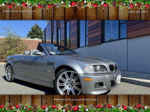 2004 BMW M3 for sale at DAILY DEALS AUTO SALES in Seattle WA