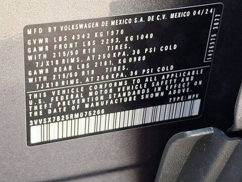 2024 Volkswagen Taos SE