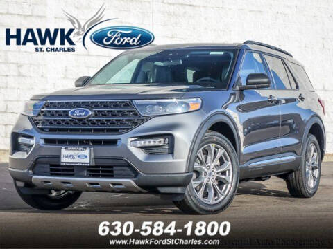 2023 Ford Explorer for sale at Hawk Ford of St. Charles in Saint Charles IL
