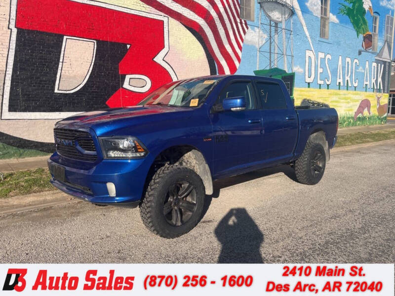 2018 RAM 1500 for sale at D3 Auto Sales in Des Arc AR