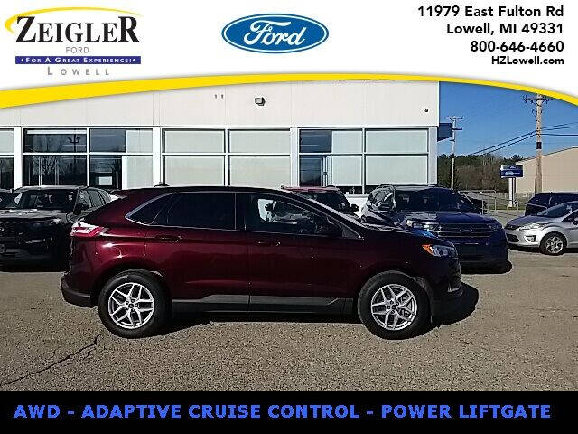 2021 Ford Edge for sale at Zeigler Ford of Plainwell- Jeff Bishop in Plainwell MI