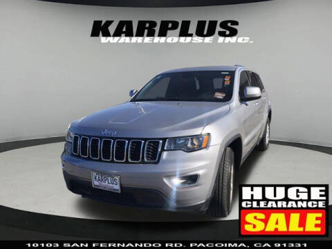 2020 Jeep Grand Cherokee for sale at Karplus Warehouse in Pacoima CA