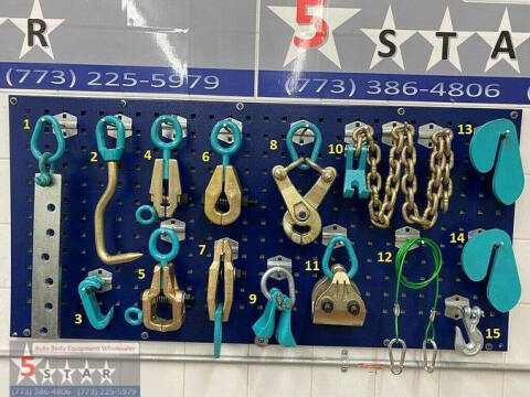 2020 15 PCS AUTO BODY FRAME MACHINE PULLING TOOLS AND CLAMPS SET for sale at Kamran Auto Exchange Inc in Kenosha WI