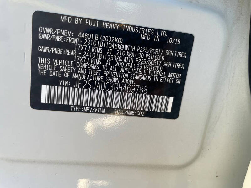 2016 Subaru Forester 2.5i Premium