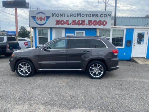 2015 Jeep Grand Cherokee for sale at Montero Motors LLC in Metairie LA