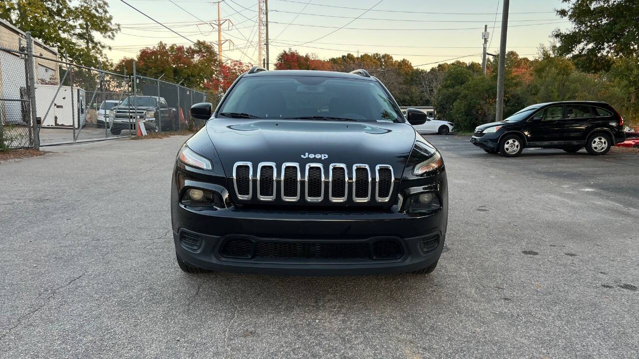 2016 Jeep Cherokee for sale at East Auto Sales LLC in Raleigh, NC