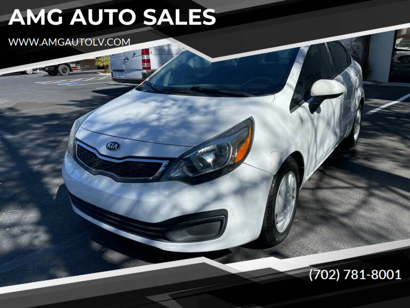 2014 Kia Rio for sale at AMG AUTO SALES in Las Vegas NV