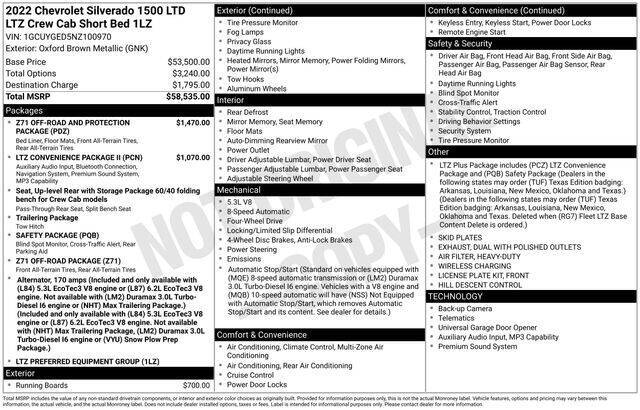 2022 Chevrolet Silverado 1500 Limited