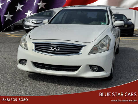 2012 Infiniti G25 Sedan for sale at Blue Star Cars in Jamesburg NJ