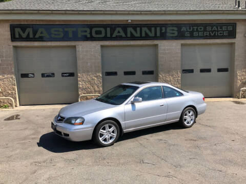 2003 Acura CL for sale at Mastroianni Auto Sales in Palmer MA