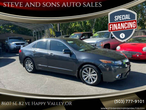 2012 Acura TSX for sale at steve and sons auto sales in Happy Valley OR