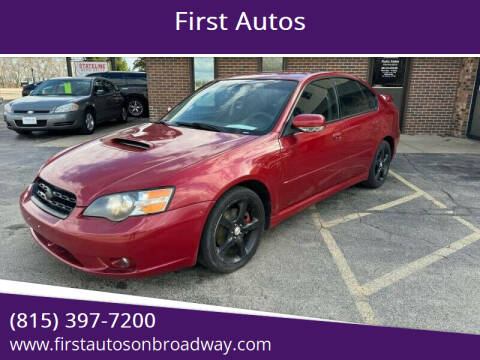 2005 Subaru Legacy for sale at First  Autos in Rockford IL