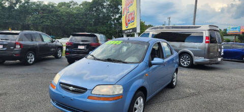 2004 Chevrolet Aveo for sale at Auto Cars in Murrells Inlet SC
