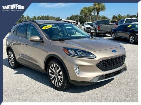 2021 Ford Escape Hybrid for sale at BARTOW FORD CO. in Bartow FL