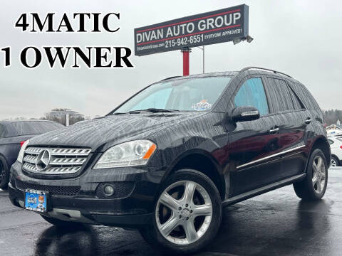 2008 Mercedes-Benz M-Class for sale at Divan Auto Group in Feasterville Trevose PA