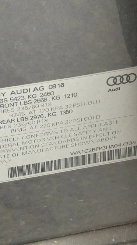 2017 Audi Q5 2.0T quattro Premium