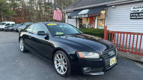 2012 Audi A5 for sale at Clear Auto Sales in Dartmouth MA