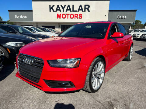 2013 Audi A4 for sale at KAYALAR MOTORS in Houston TX