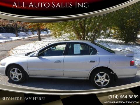2002 Acura TL for sale at ALL Auto Sales Inc in Saint Louis MO