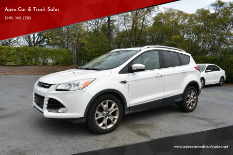 2015 Ford Escape for sale at Apex Car & Truck Sales in Apex NC