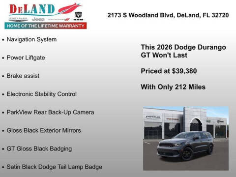 2026 Dodge Durango GT