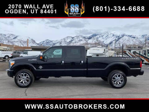 2016 Ford F-350 Super Duty for sale at S S Auto Brokers in Ogden UT