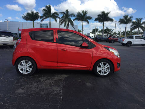 2014 Chevrolet Spark for sale at CAR-RIGHT AUTO SALES INC in Naples FL