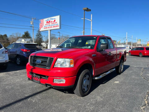 2005 Ford F-150 for sale at M & J Auto Sales in Attleboro MA