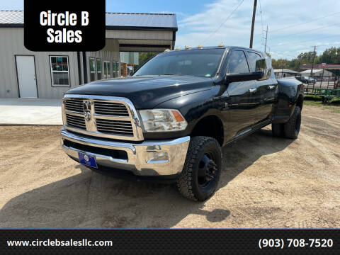 2011 RAM 3500 for sale at Circle B Sales in Pittsburg TX