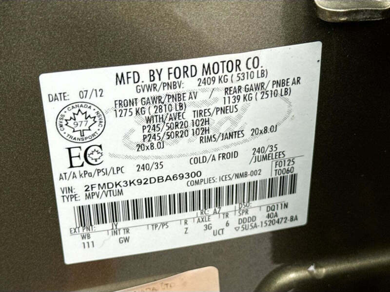 2013 Ford Edge Limited