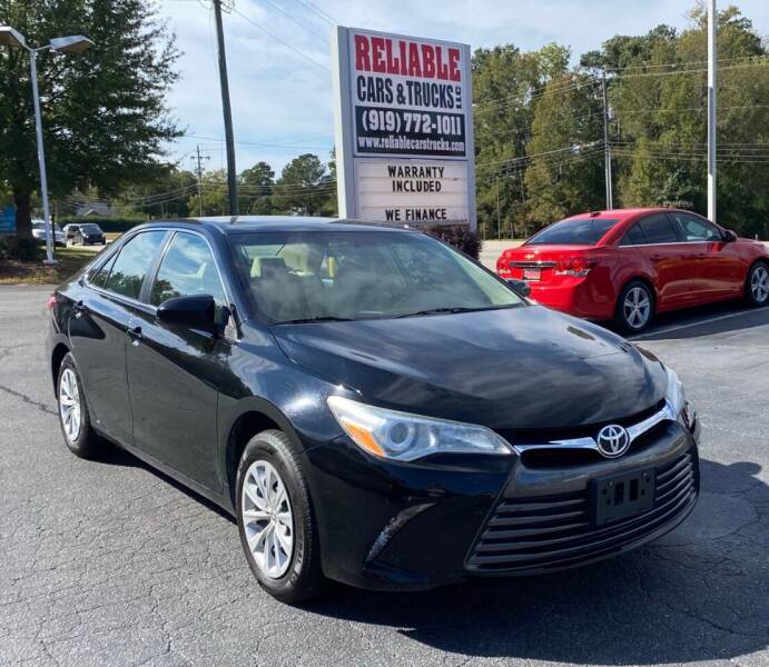 2015 Toyota Camry for sale at Reliable Cars & Trucks LLC in Raleigh NC