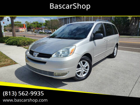 2004 Toyota Sienna for sale at BascarShop in Tampa FL