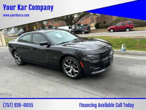 2015 Dodge Charger for sale at Your Kar Company in Norfolk VA