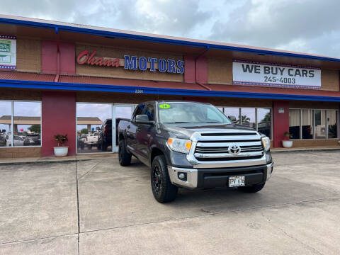 2016 Toyota Tundra for sale at Ohana Motors in Lihue HI