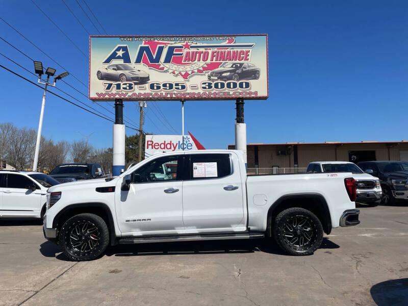 2022 GMC Sierra 1500 for sale at ANF AUTO FINANCE in Houston TX