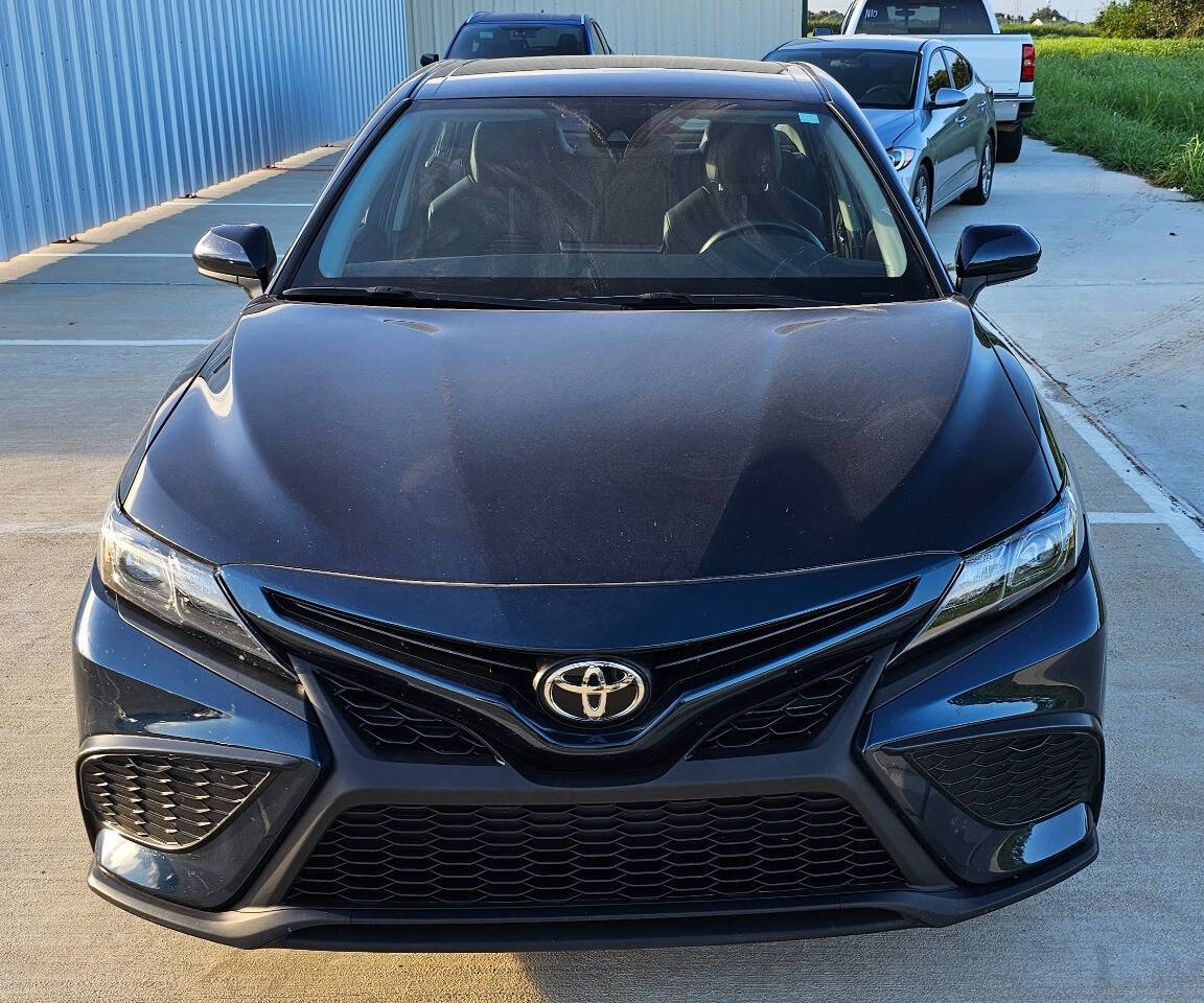 2021 Toyota Camry for sale at CAR MARKET AUTO GROUP in Sugar Land, TX