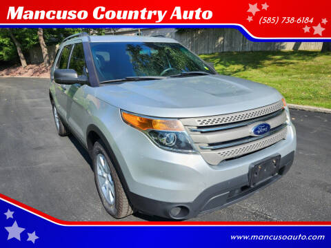 2014 Ford Explorer for sale at Mancuso Country Auto in Batavia NY