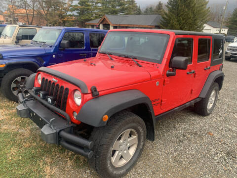 2014 Jeep Wrangler Unlimited for sale at Leonard Enterprise Used Cars in Orion Township MI
