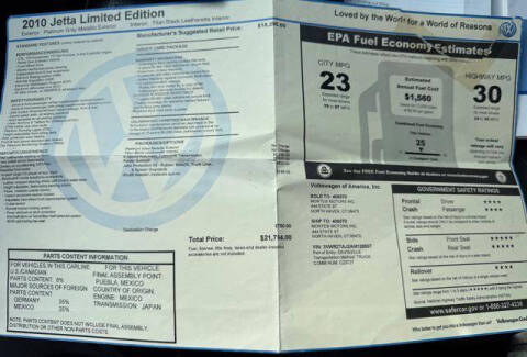 2010 Volkswagen Jetta