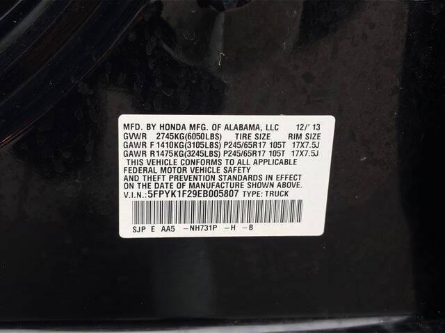 2014 Honda Ridgeline RT
