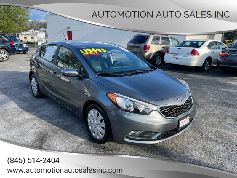 2016 Kia Forte5 for sale at Automotion Auto Sales Inc in Kingston NY