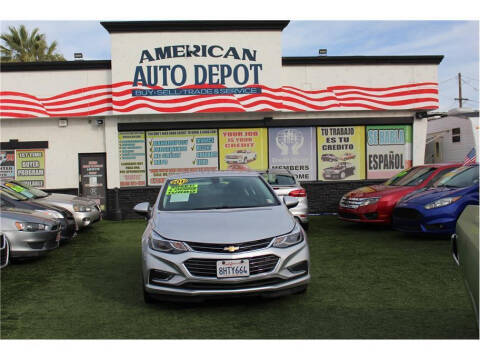 2017 Chevrolet Cruze for sale at MERCED AUTO WORLD in Merced CA