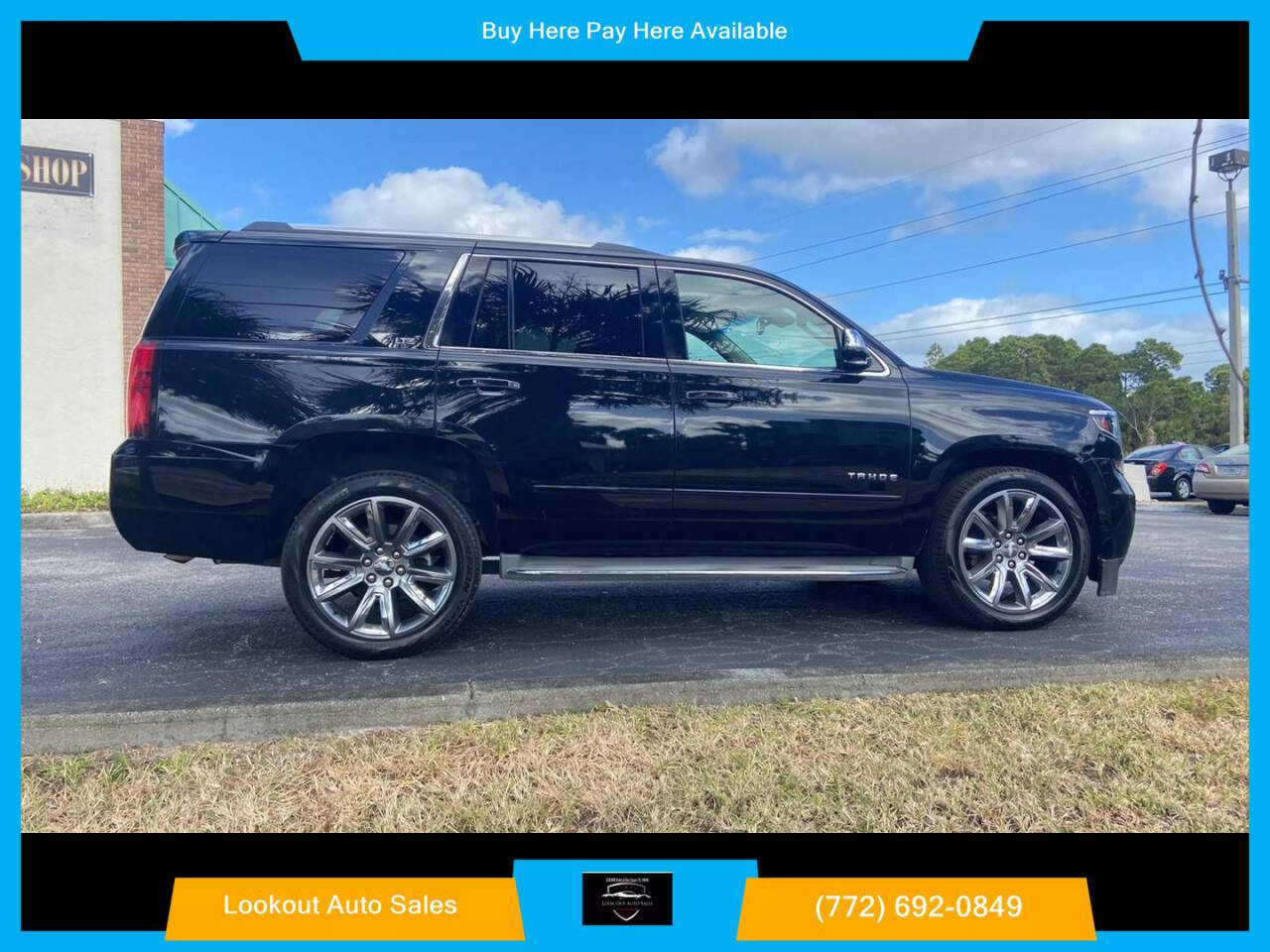 2015 Chevrolet Tahoe for sale at Lookout Auto Sales in Stuart, FL